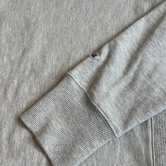 CHAMPION vintage mock turtleneck logo sweatshirt size small - Picture 4 of 7